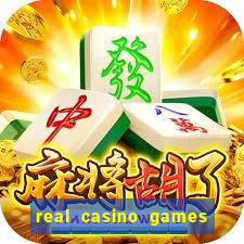 real casino games for real cash