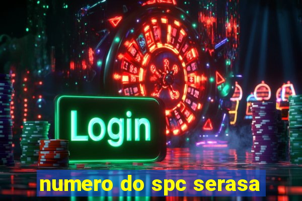 numero do spc serasa