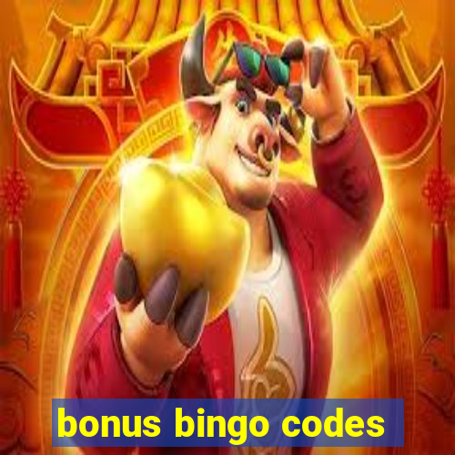 bonus bingo codes