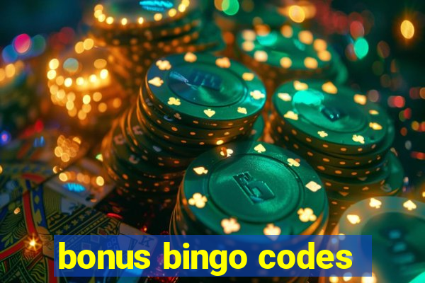 bonus bingo codes