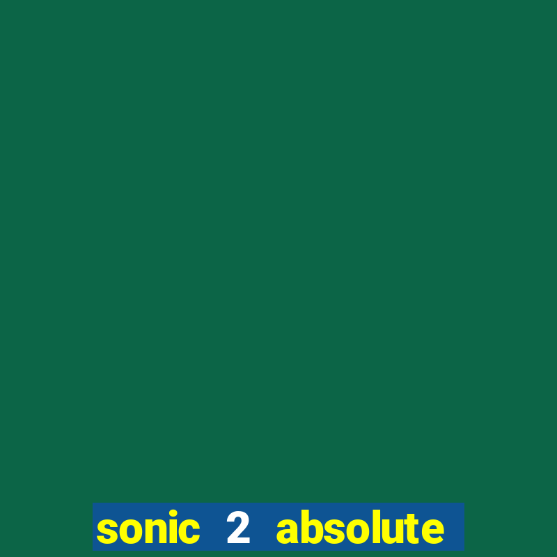 sonic 2 absolute extra slot