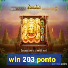 win 203 ponto