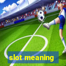 slot meaning