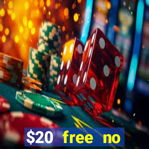 $20 free no deposit casino us