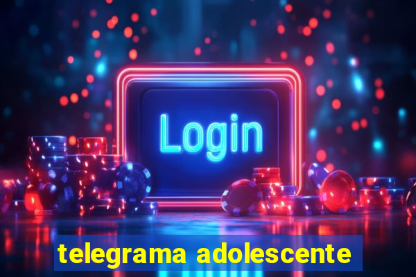 telegrama adolescente