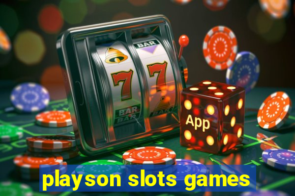 playson slots games