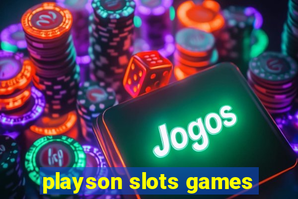 playson slots games