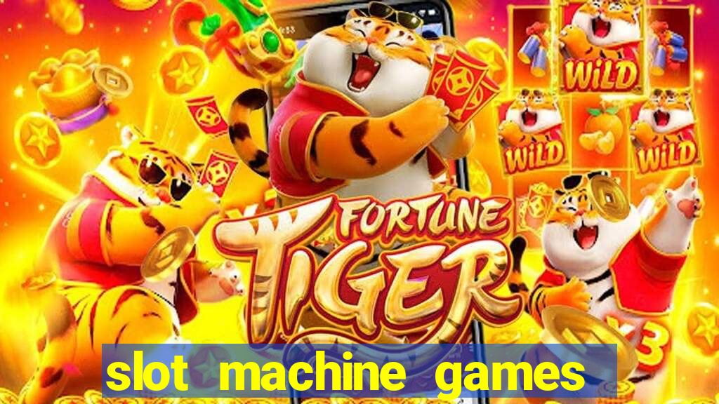 slot machine games with bonus