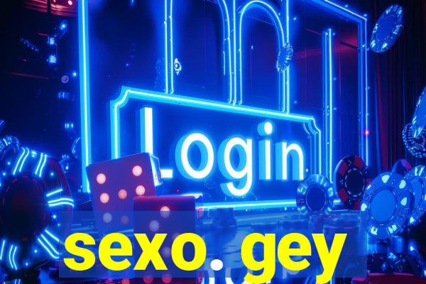 sexo. gey