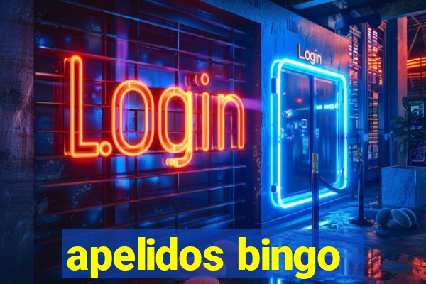 apelidos bingo