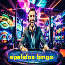 apelidos bingo