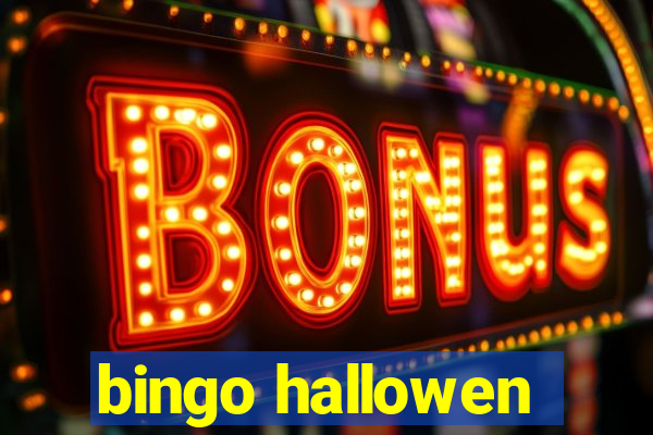 bingo hallowen