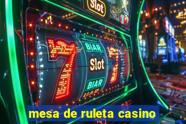 mesa de ruleta casino