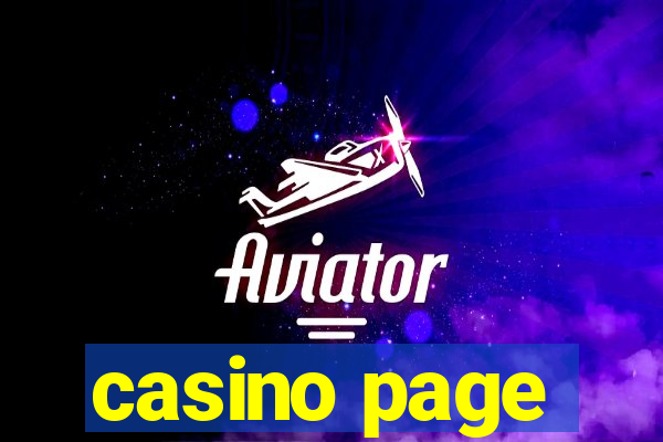 casino page