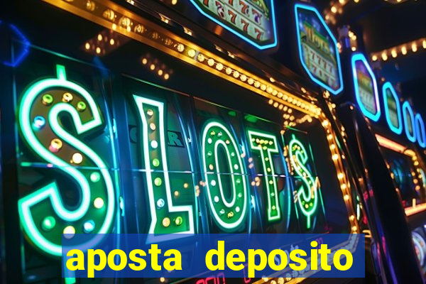 aposta deposito minimo 1 real