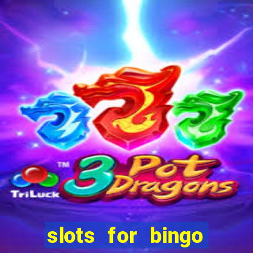 slots for bingo prova de pagamento