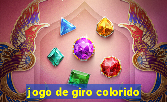 jogo de giro colorido