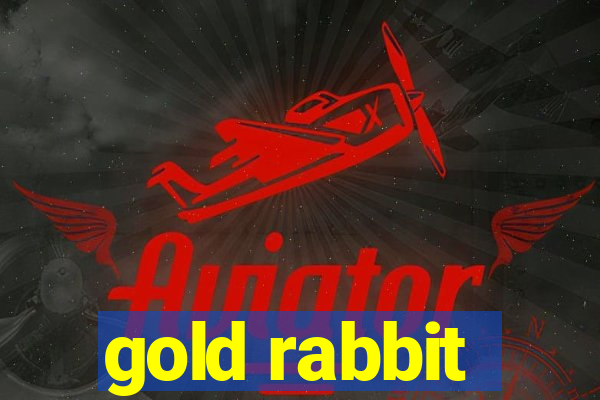 gold rabbit