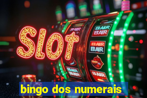 bingo dos numerais