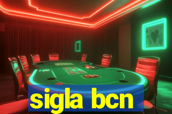 sigla bcn