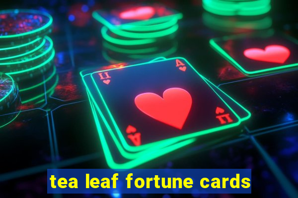 tea leaf fortune cards