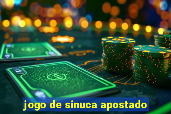 jogo de sinuca apostado