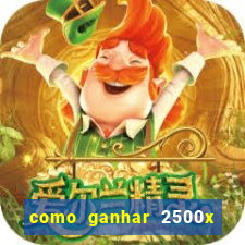 como ganhar 2500x no fortune tiger