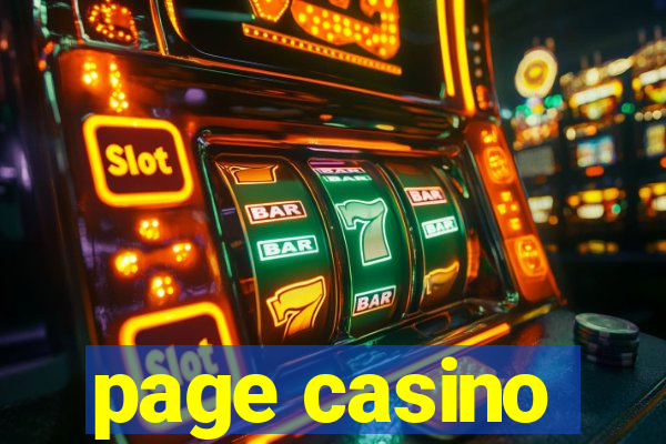 page casino