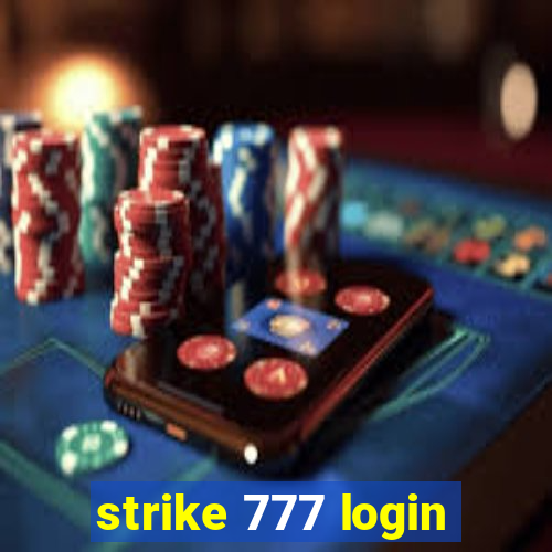 strike 777 login