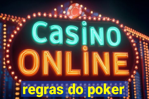 regras do poker