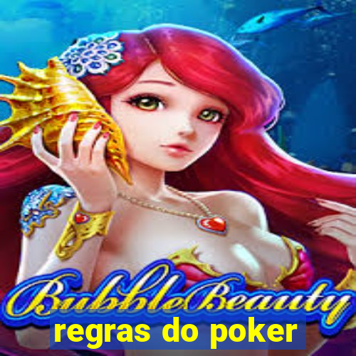 regras do poker