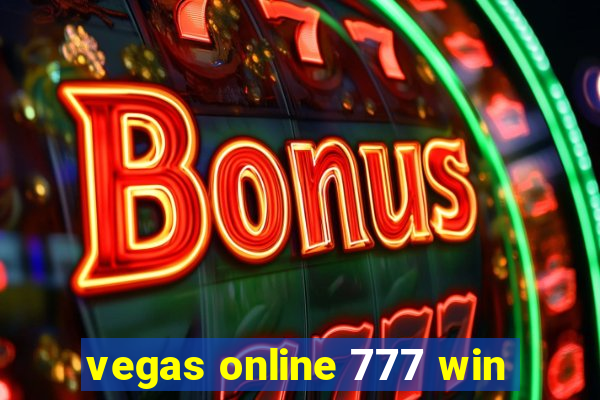 vegas online 777 win