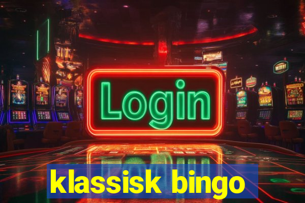 klassisk bingo