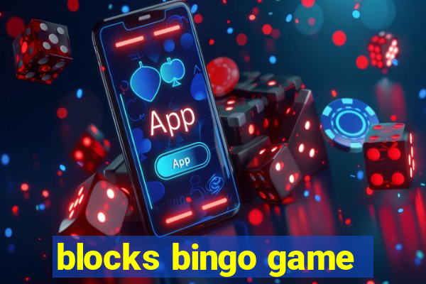 blocks bingo game