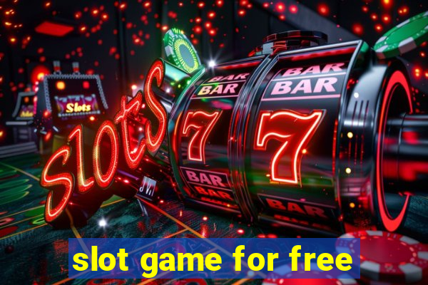 slot game for free