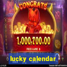 lucky calendar