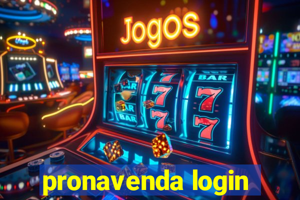 pronavenda login