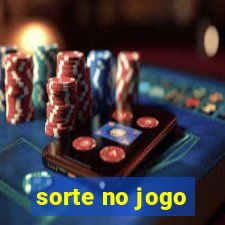 sorte no jogo