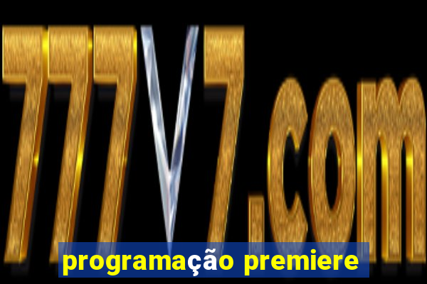 programação premiere