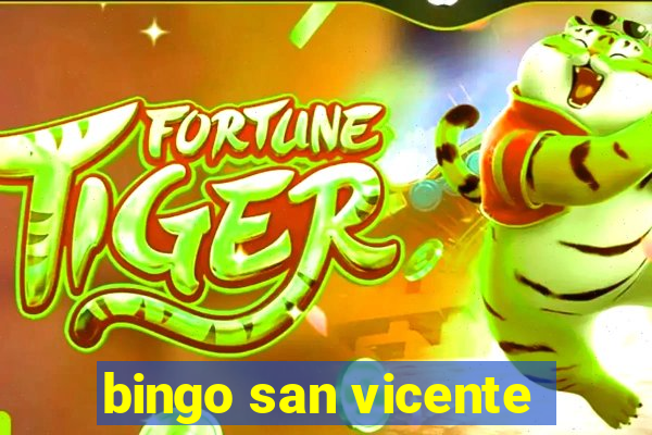 bingo san vicente