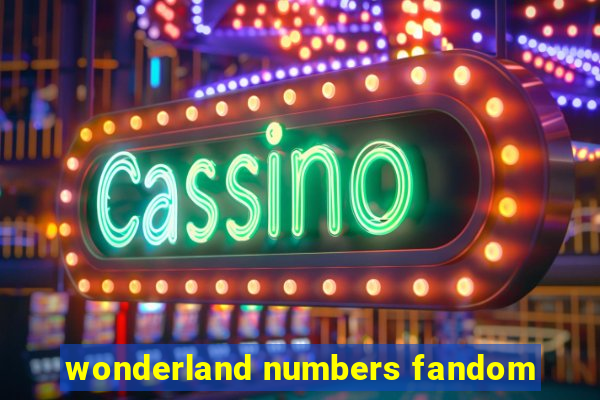 wonderland numbers fandom