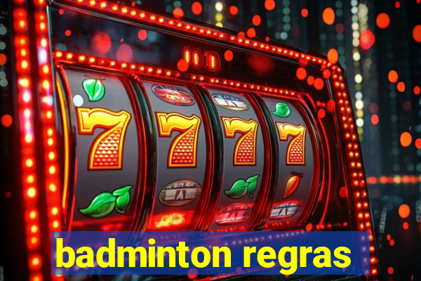 badminton regras