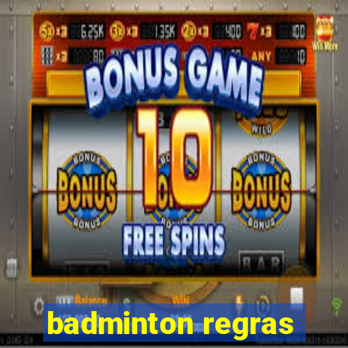 badminton regras