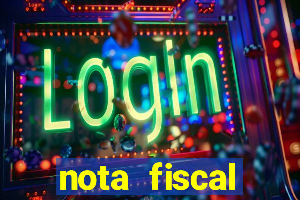 nota fiscal cruzeiro sp