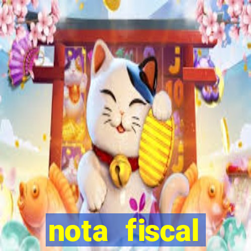 nota fiscal cruzeiro sp