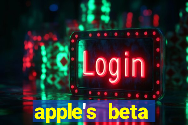 apple's beta software program