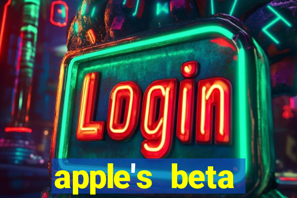 apple's beta software program