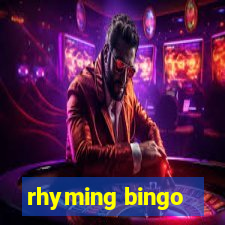 rhyming bingo