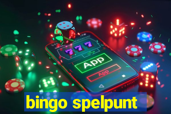 bingo spelpunt