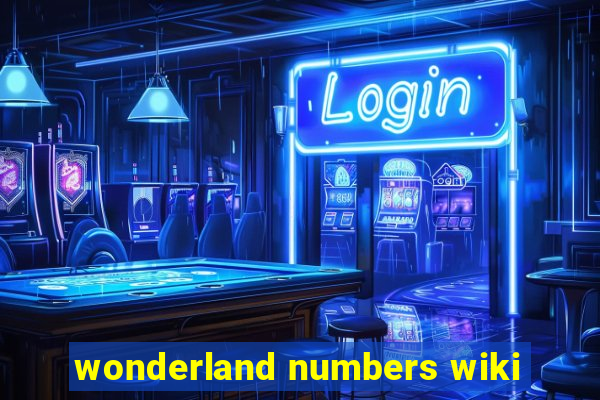 wonderland numbers wiki